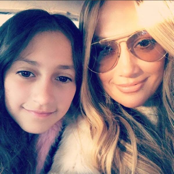 Es común que JLo comparta imágenes con su hija en las redes sociales.