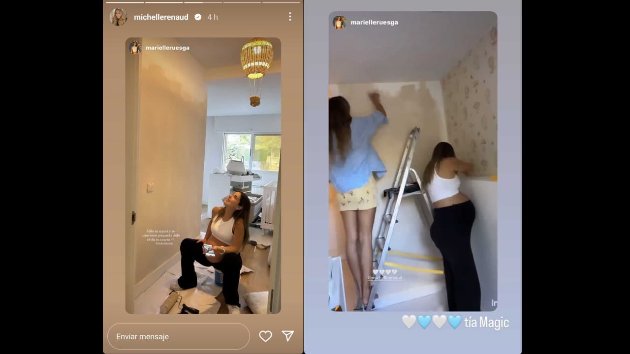 Así es la habitación del bebé de Michelle Renaud