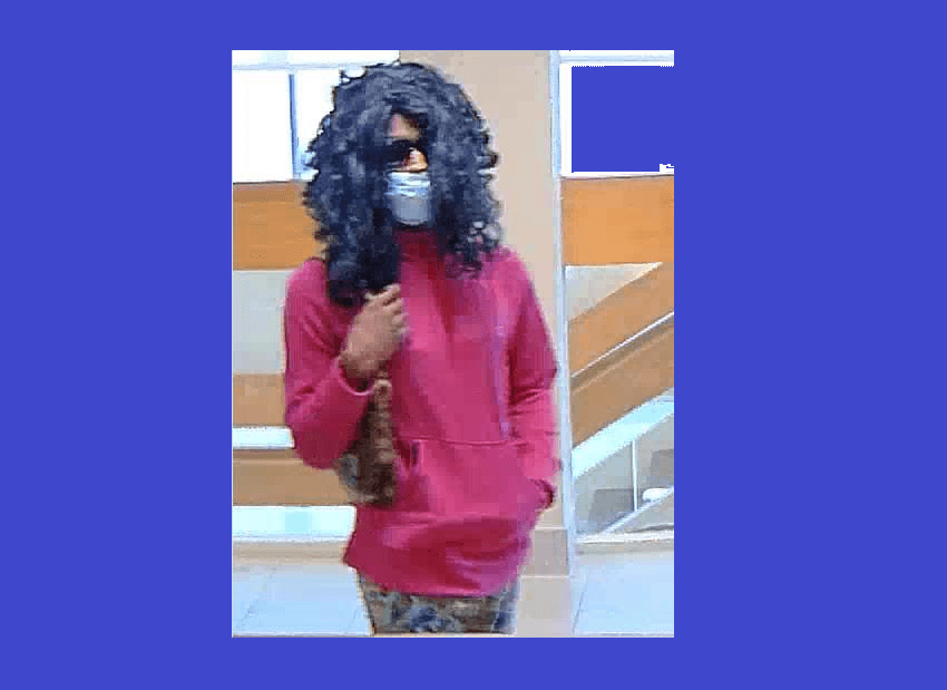 Buscan a sospechoso de robar un banco