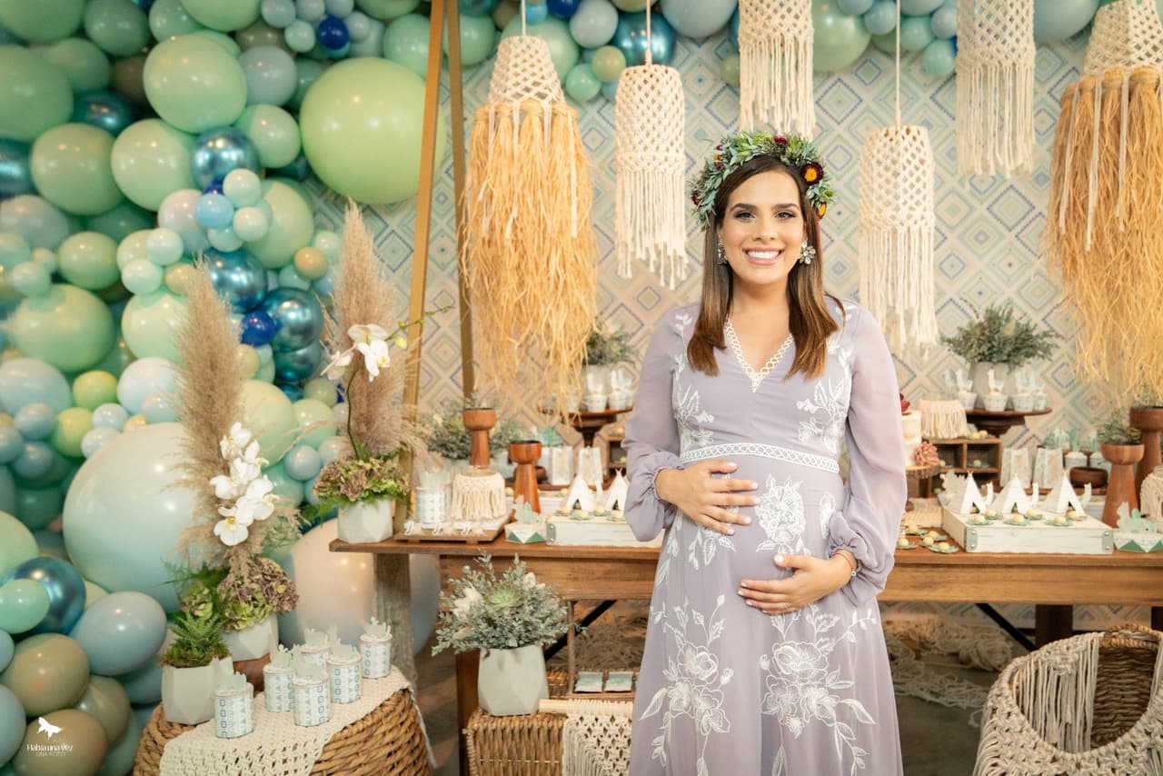 El pasado sábado 5 de octubre, Andrea Chediak celebró el próximo nacimiento de su bebé Diego Alejandro en compañía de su familia y amigas.