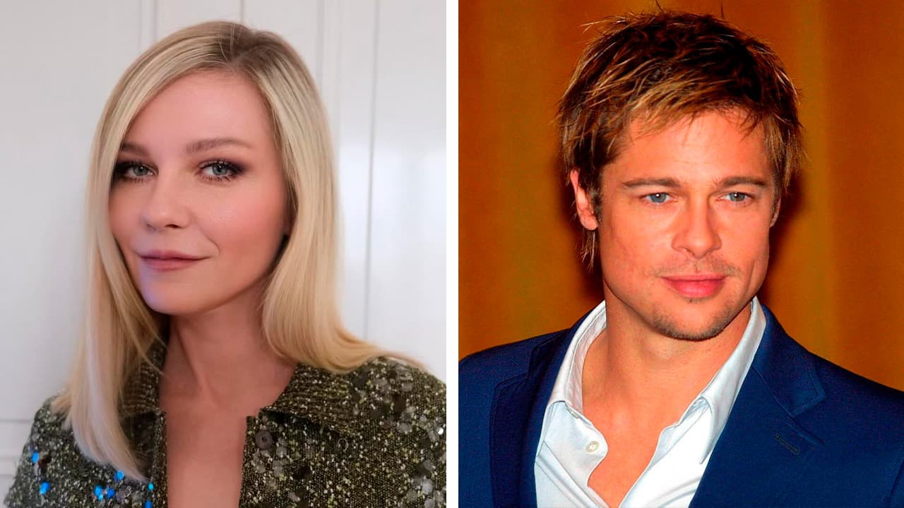 Kirsten Dunst confiesa que el beso que le dio a Brad Pitt fue "asqueroso": ella solo tenía 11 años
