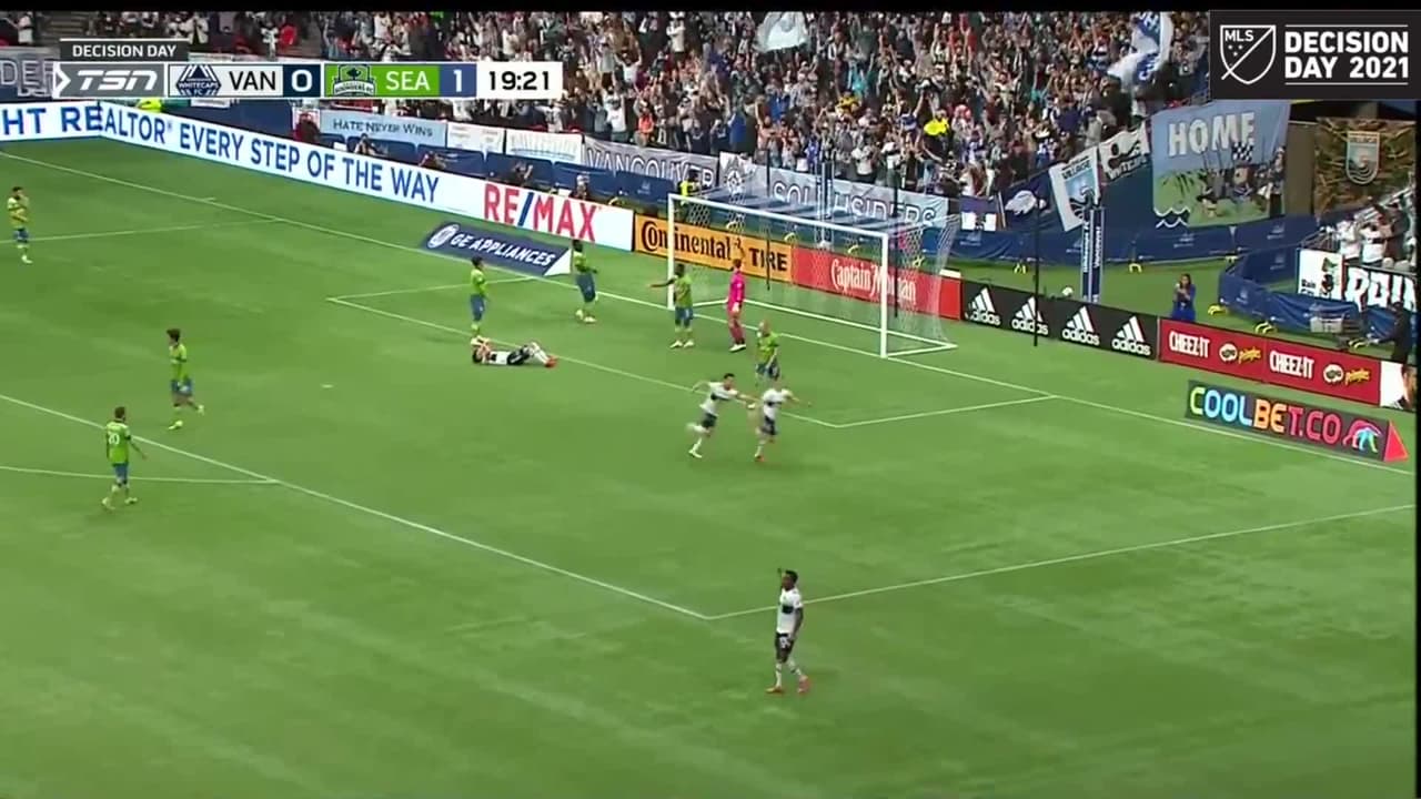 Dos cabezazos y gol: Ryan Gauld se desmarca y consigue el empate para Vancouver