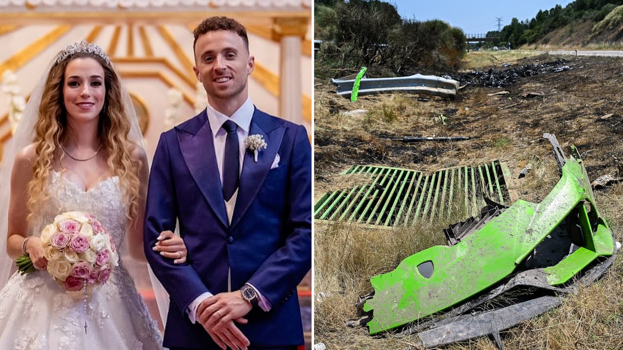 Muere futbolista Diogo Jota en accidente de auto a dos semanas de su boda: su historia de amor iniciaba