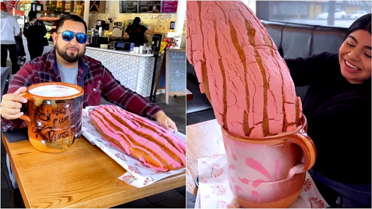 <b>Video.</b> Estas conchas y cafés gigantes están causando sensación en el norte de California.