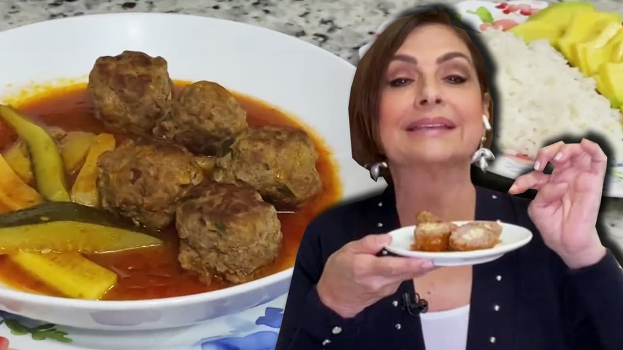<a href="https://www.univision.com/shows/despierta-america/maria-antonieta-collins-quiere-que-todos-en-casa-disfruten-estas-exquisitas-y-economicas-albondigas-uy-uy-uy-video">'Albóndigas uy uy uy'</a> fue uno de los platillos con los que nos deleitó, y vaya que el sabor y el precio le hacen honor a su nombre.