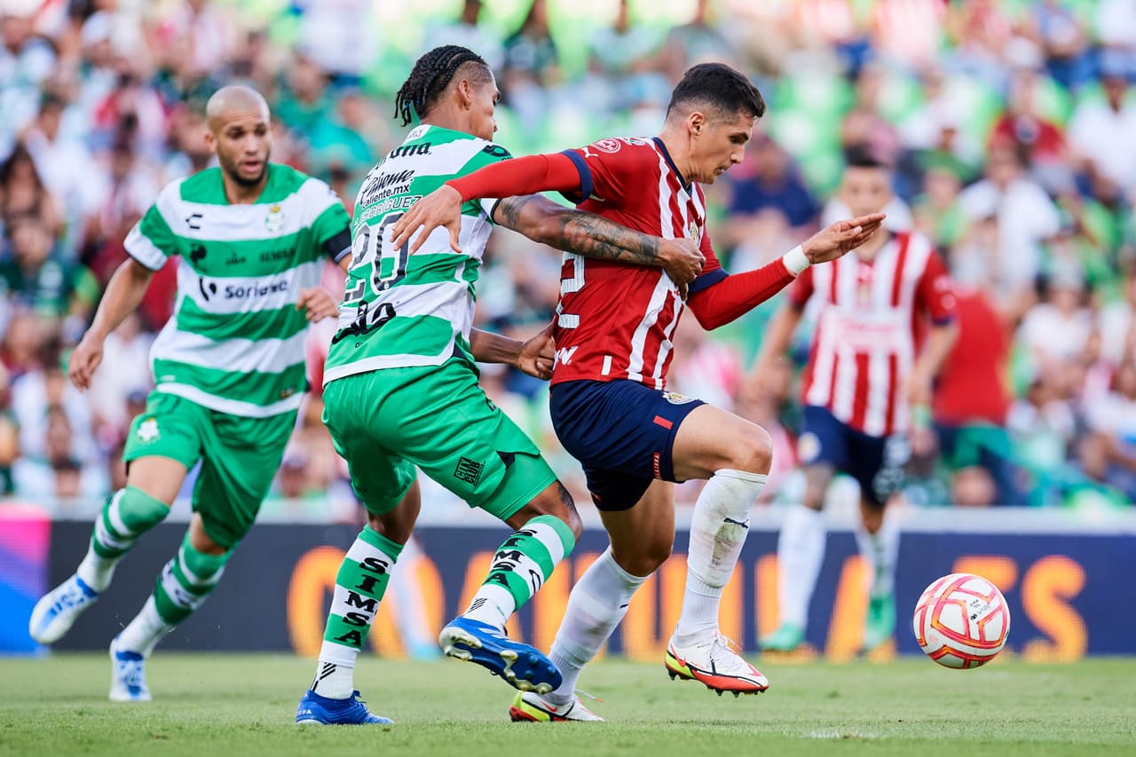 Chivas y Santos Laguna empataron 1-1 en el TSM