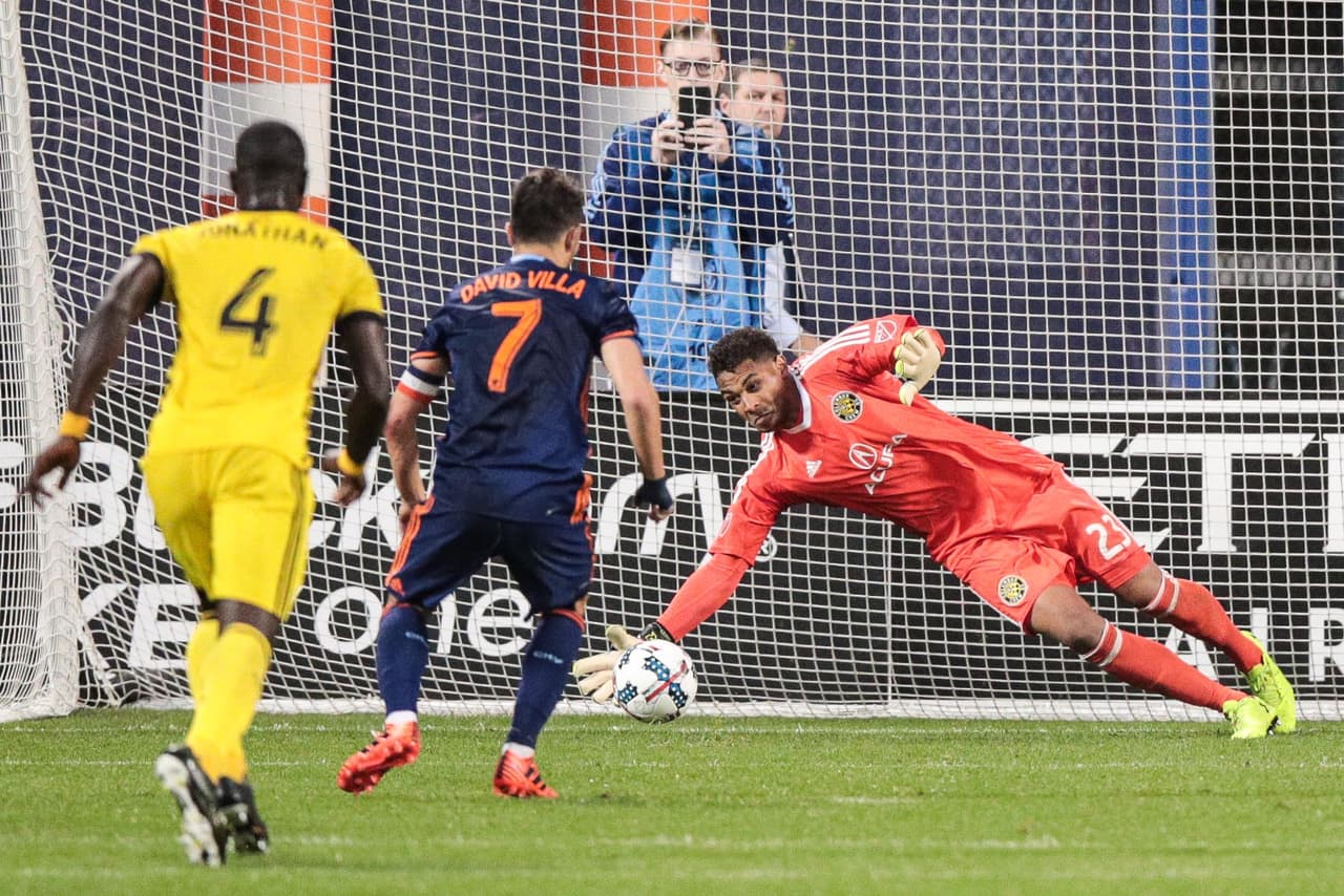 El ataja-penales de Columbus y el Team USA explica lo complicado que es un penalti de Josef Martínez