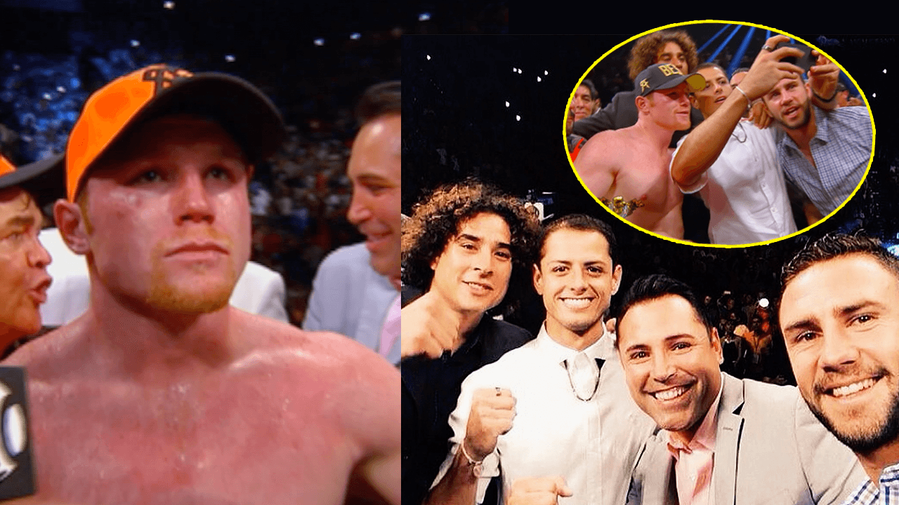Cuando Canelo casi pierde ante la mirada de Chicharito, Ochoa y Layún