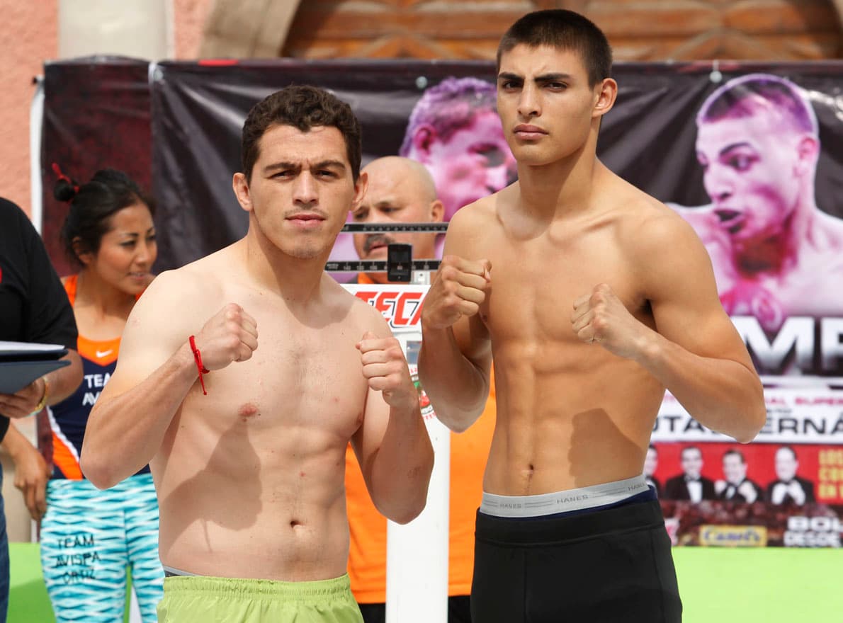 Jorge “Maromerito” Páez y Carlos Ocampo en peso