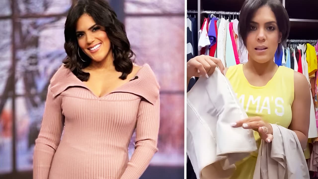Francisca mostró las tres fajas que usó para lucir espectacular con su look entallado