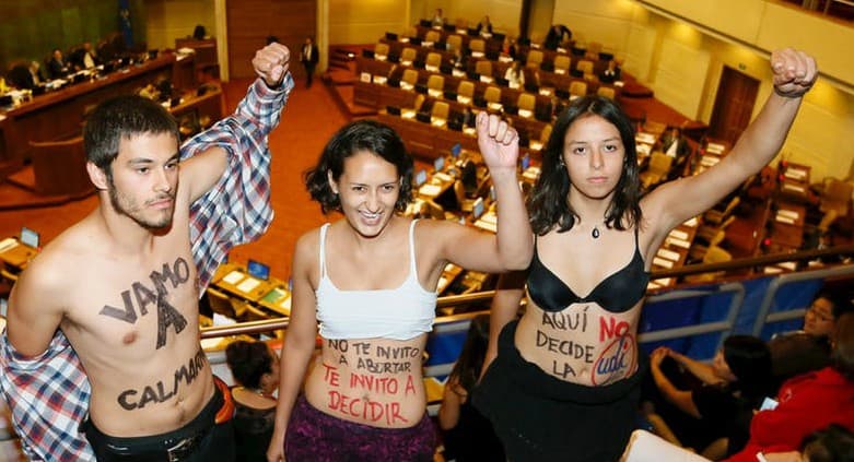 ‘I’m not inviting you to abort, I’m inviting you to decide.’ Can democracy exist if women aren’t recognized as people with full human rights?