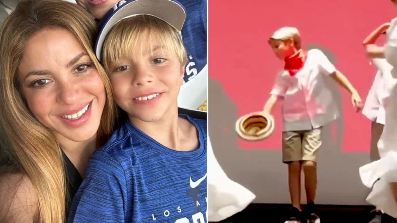 Hijo de Shakira saca 'los pasos prohibidos' y baila una famosa cumbia colombiana
