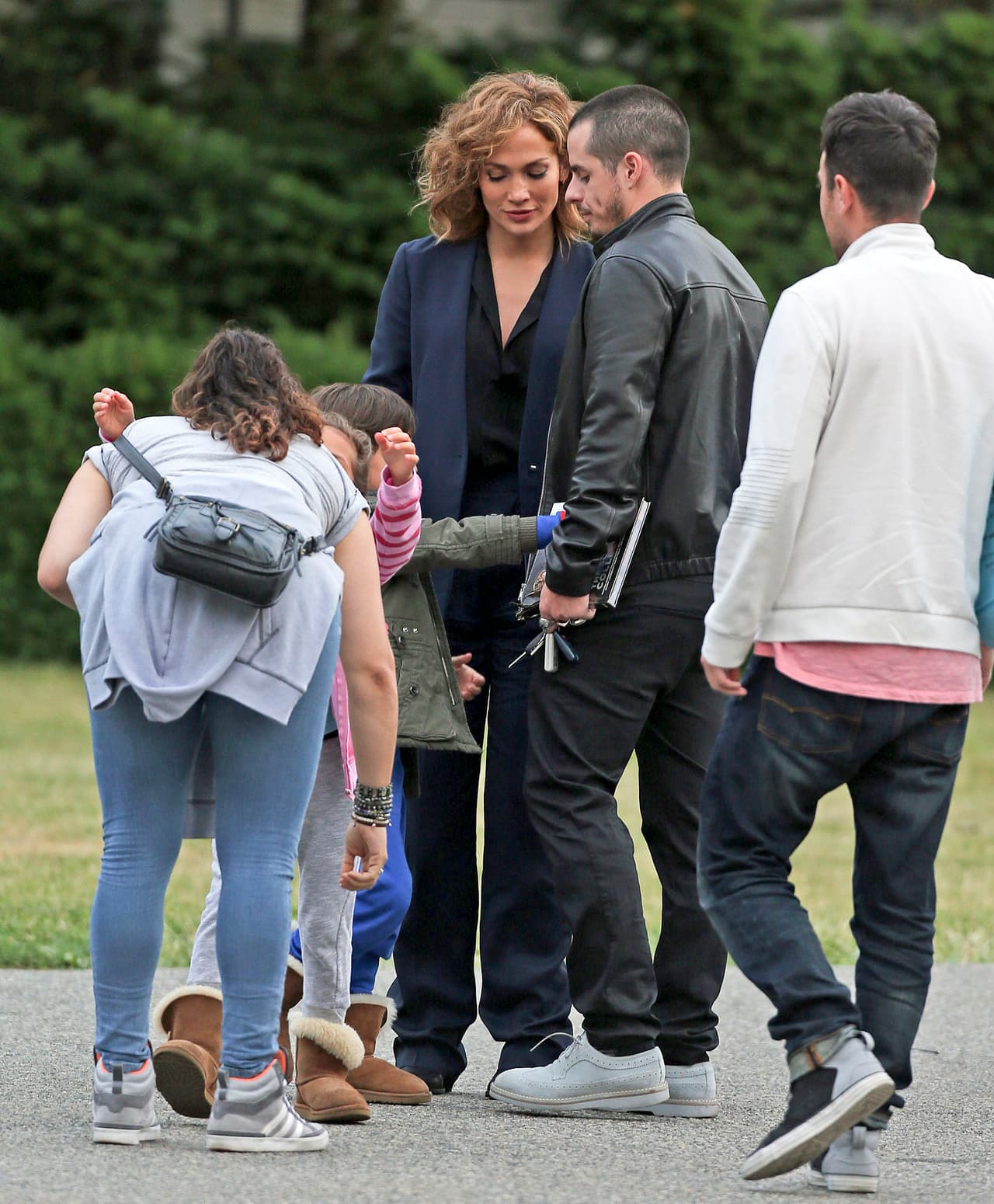 El día fue perfecto para Jenni, estar con sus hijos y su gran amor fue lo único que necesitó.