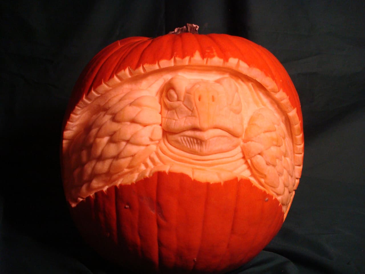 Así es como luce cuando no tiene una vela dentro de ella.