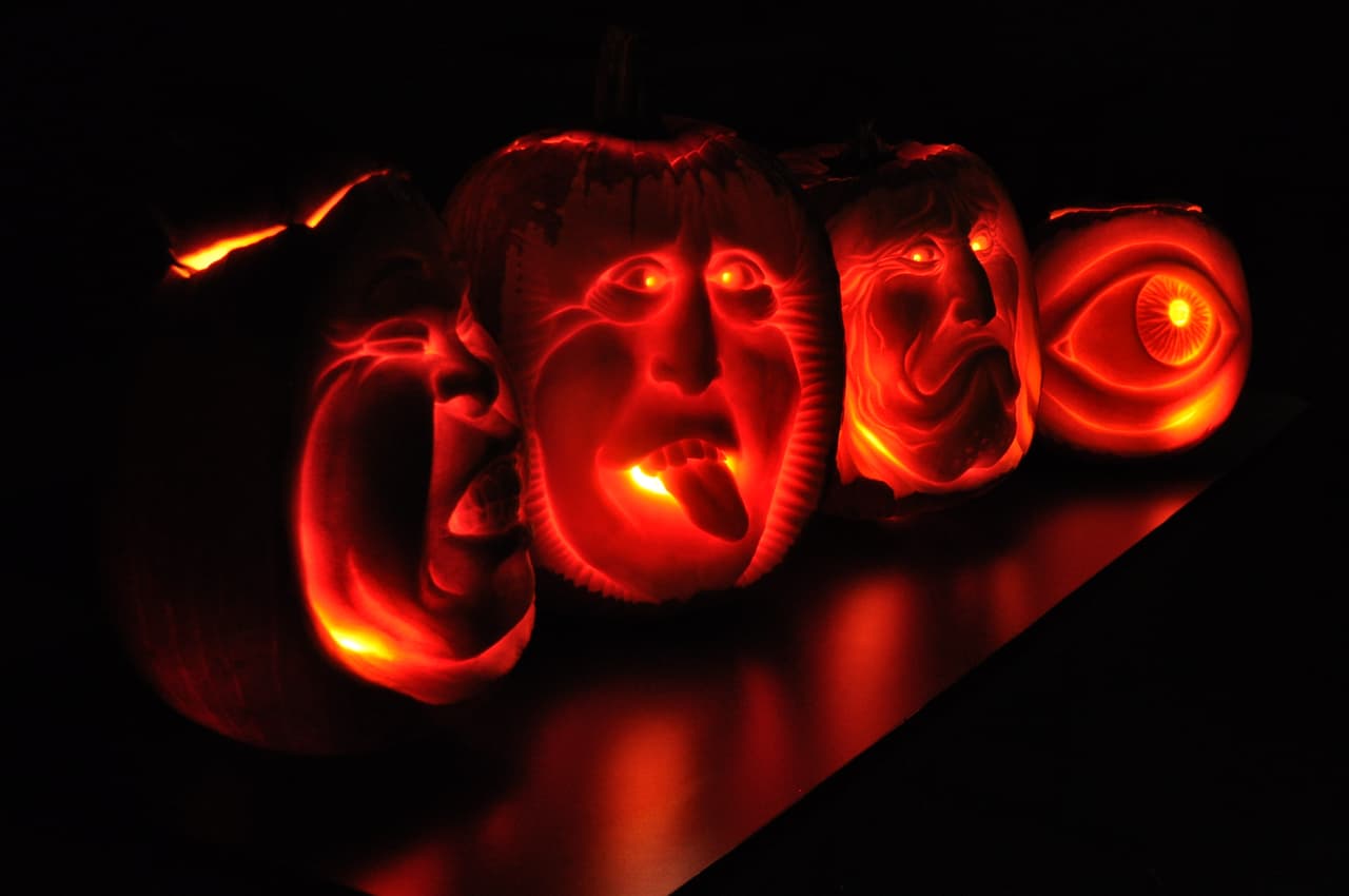 ¡Vaya fantasmagóricas Jack-O’-Lanterns!