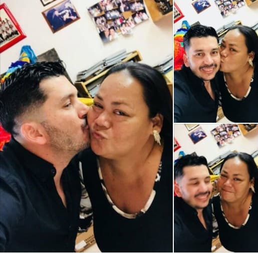 Al pie de este mosaico de fotos Luis Ángel Franco lamentó la muerte de su amiga: "Marytoña Acosta fue alguien muy especial para la banda Los Recoditos y muy querida por mí y por muchas personas. La recuerdo bien alegre, feliz, con muchas ganas de divertirse y con la capacidad de alegrar a las personas que la rodeaban".