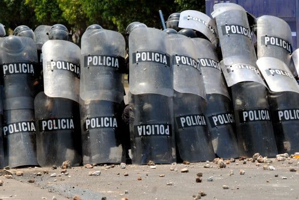 Se estima que alrededor de 50 personas fueron detenidas y 20 resultaron golpeadas por las autoridades en este bloqueo de carreteras.