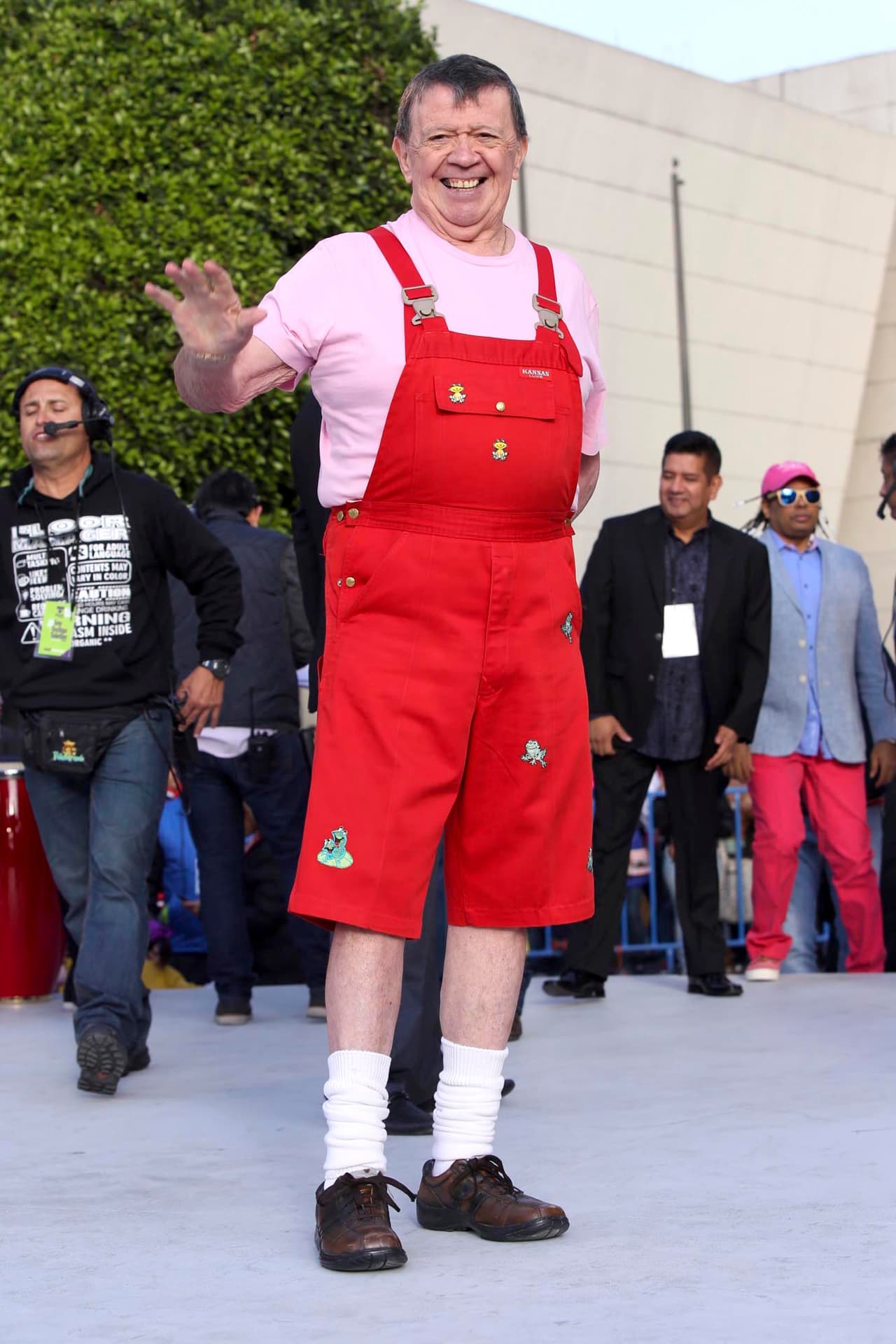 El famoso presentador viajó a Miami, Estados Unidos, para pasar unos días con su familia.