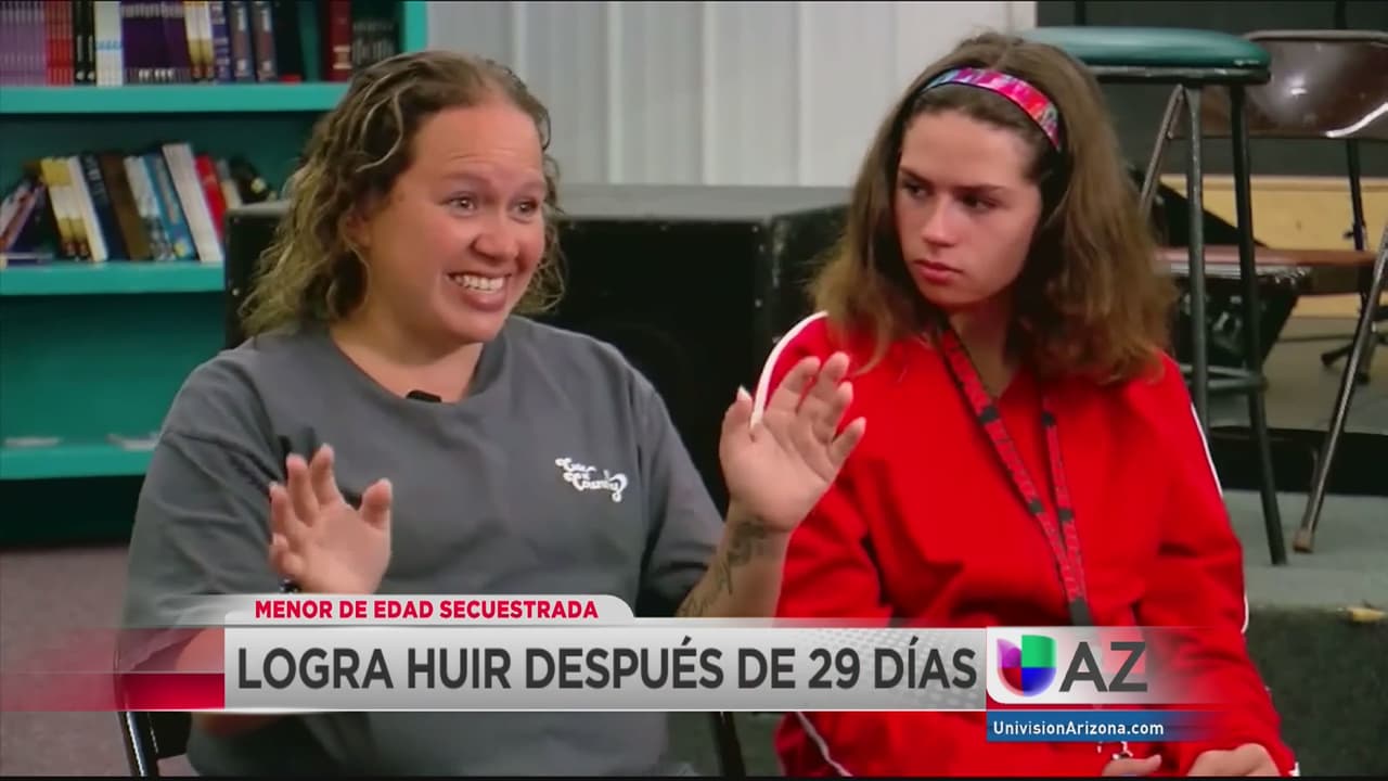 Jovencita se reencontró con su madre después de pasar varios días secuestrada