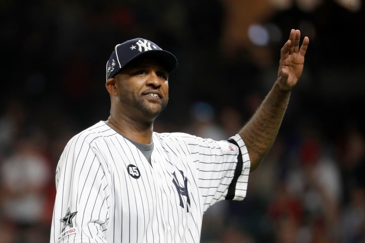 Precisamente, el propósito de la visita de CC Sabathia al centro del diamante fue para que le dieran una última ovación donde empezó su carrera, hace casi dos décadas.