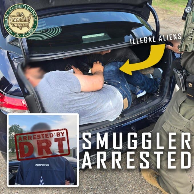 No es un hallazgo inusual. Apenas hace unos días, la misma cuenta de X informó que agentes de Eagle Pass localizaron a otros 
<b>tres inmigrantes hacinados en el maletero de un auto</b>.