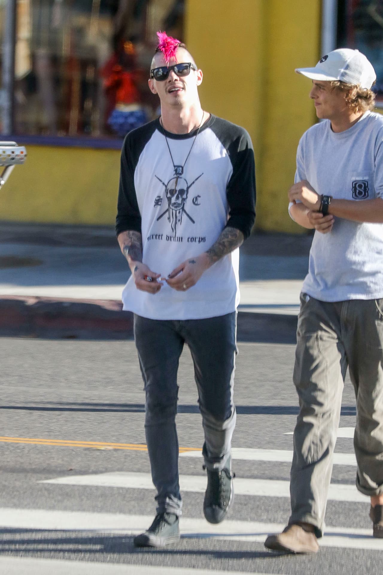 Paris estaba acompañada por su novio Michael Snoddy.