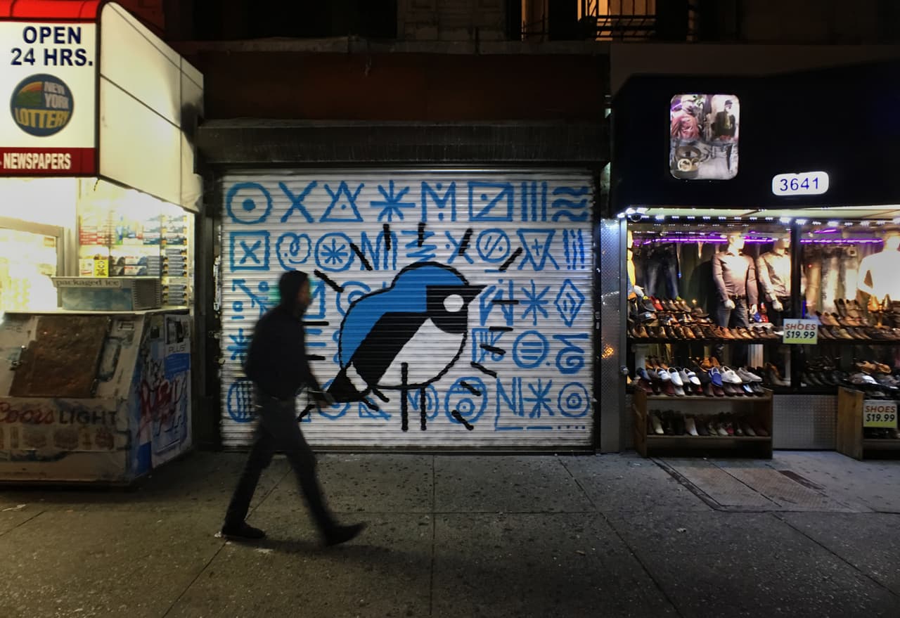 Especie: Chipe Azul Negro; Artista: minusbaby; Foto: Mike Fernandez/National Audubon Society