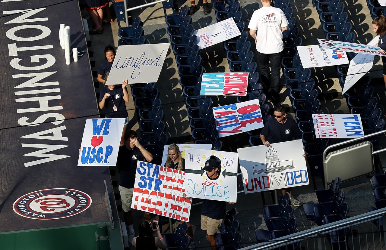 El partido se disputa en el Nationals Park, el estadio de los Washington Nationals, la franquicia del equipo local de la Major League Baseball.