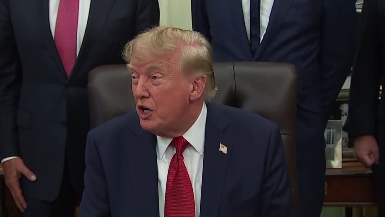 "No tengo prensa justa conmigo": Donald Trump habla sobre veto a medios de comunicación a la Casa Blanca
