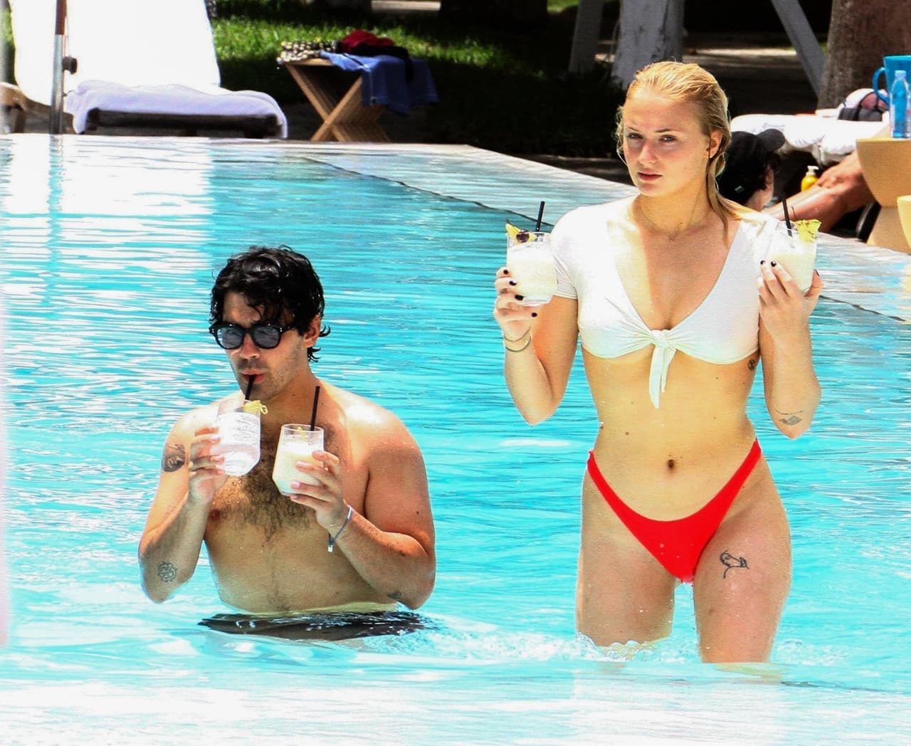 Una de las parejas de moda en Hollywood es la que forman Joe Jonas y Sophie Turner.