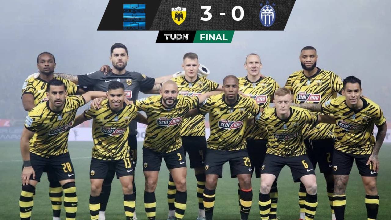 AEK 4-1 Panetolikos: Orbelín Pineda sigue anotando en Grecia