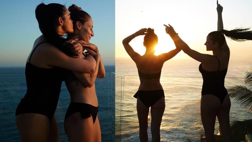 Marimar Vega, amiga de Maite Perroni, publicó las fotos de la RBD en Instagram.