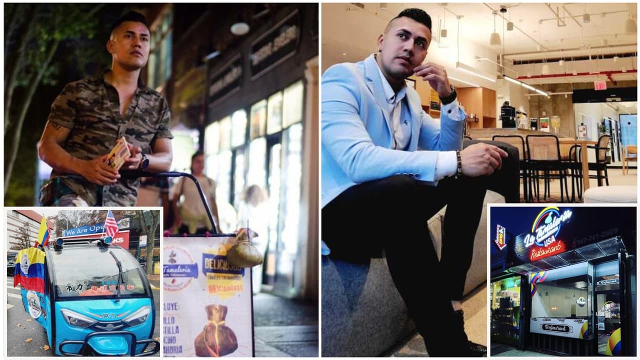"Vendo tamales por portafolio": colombiano se hizo 'millonario' con restaurante y carros en Nueva York