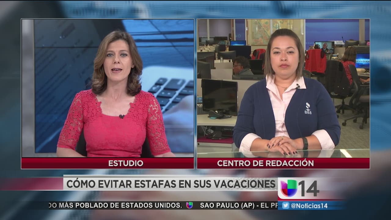 Evita estafas durante vacaciones