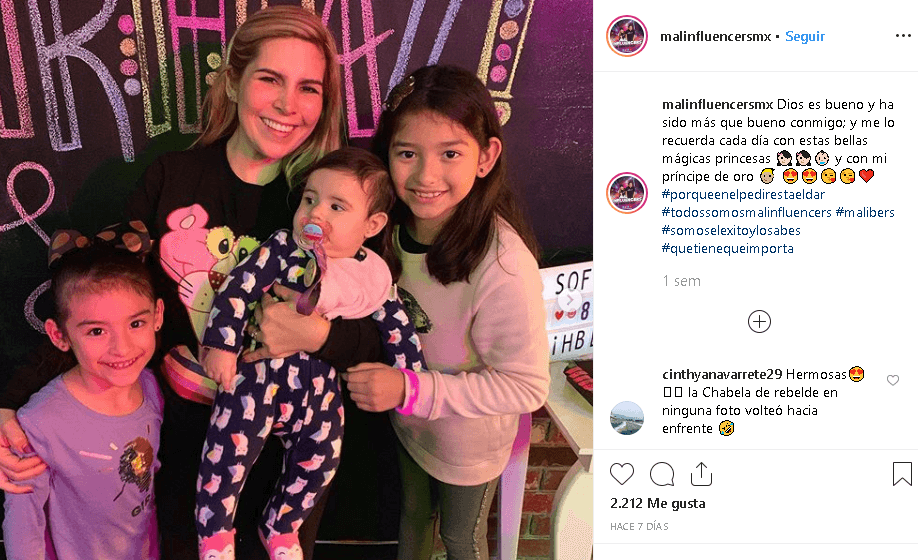 Hace una semana, Karla Panini, quien 
<b>actualmente es locutora de radio en Monterrey</b>, Nuevo León (al norte de México), asistió con sus hijas a un festejo.