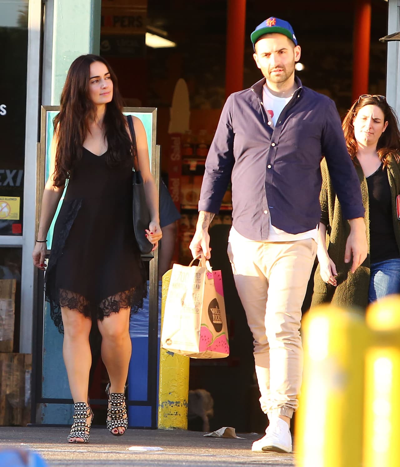 Vimos muy enamorada a Ana de la Reguera.