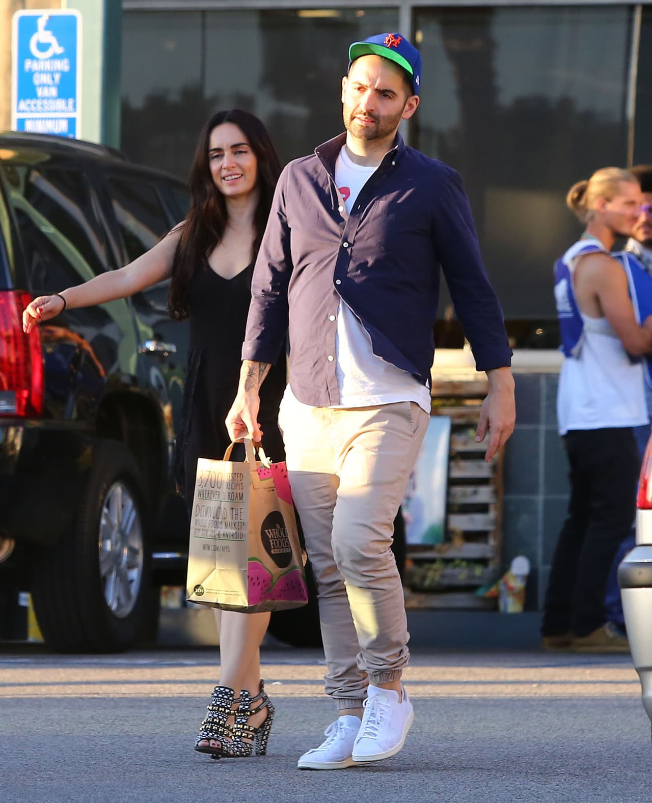 Fueron por los víveres al súpermercado.