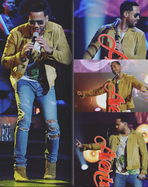 Ya que en el escenario no es fácil mantener la energía que requiere dar un concierto.