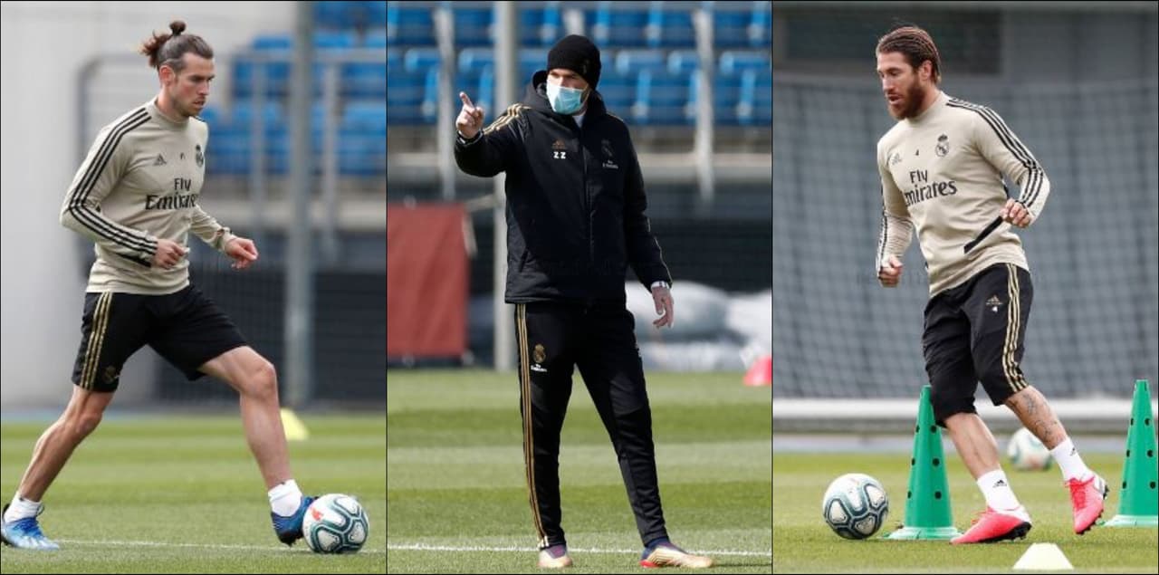 Real Madrid vuelve a entrenar después de dos meses