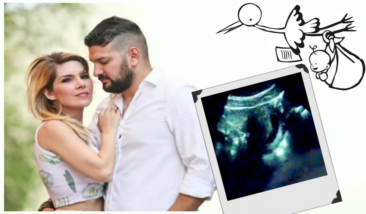 Karla Panini tiene tres meses de embarazo y lo confirma con fotos del ultrasonido 
