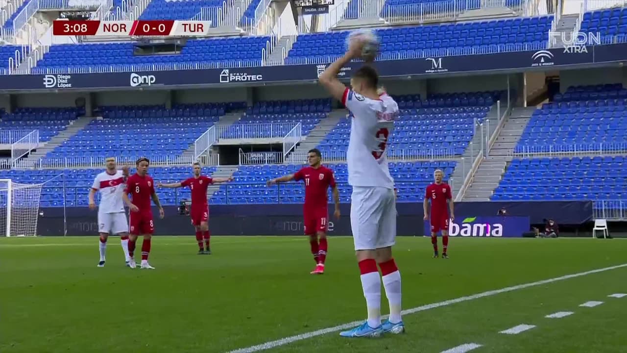 ¡Gol de Turquía! Tufan puso el 1-0  ante Noruega con zurdazo