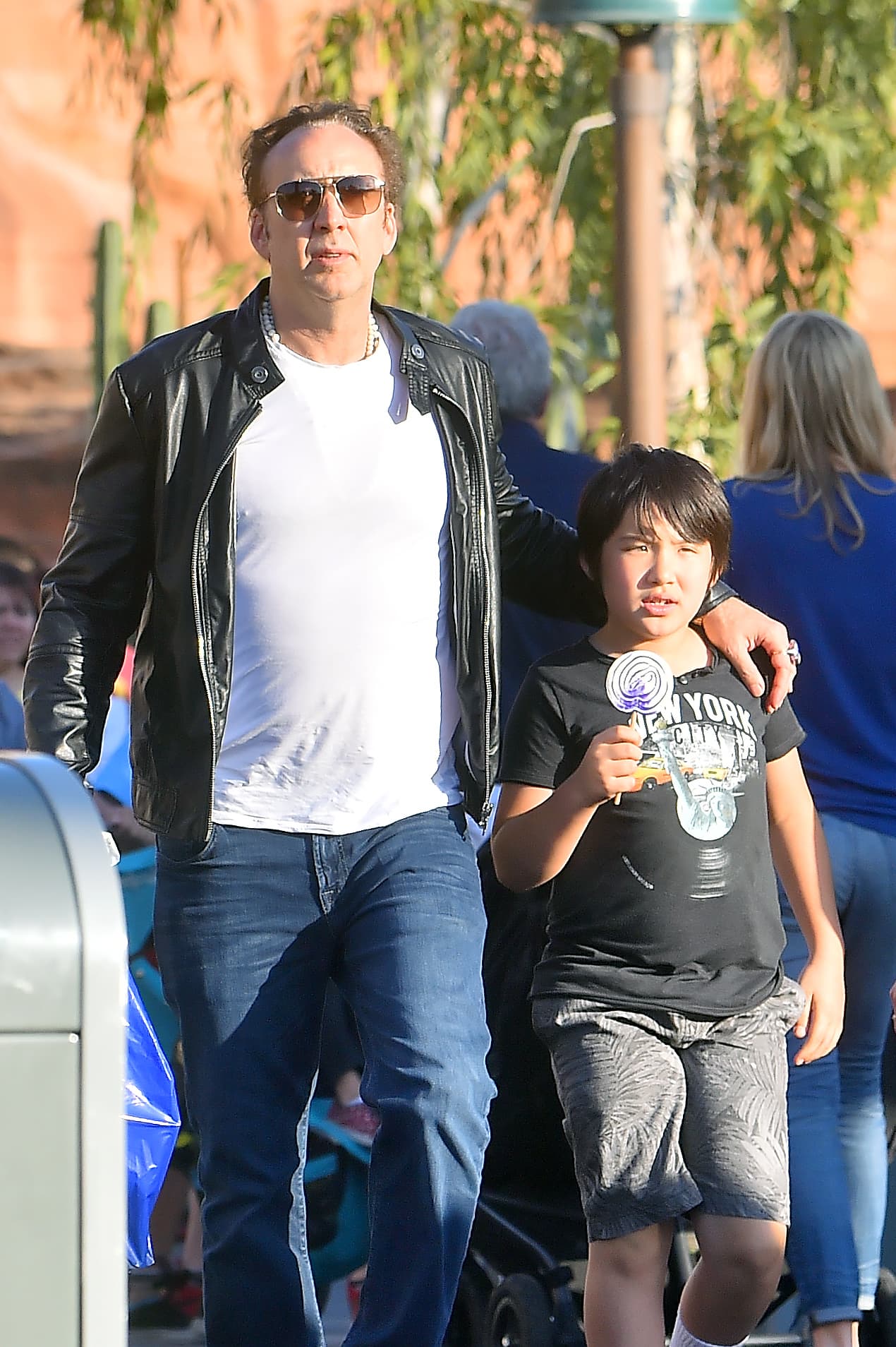 Pero no sólo él, también su hijo, Kal-El la pasó en grande.