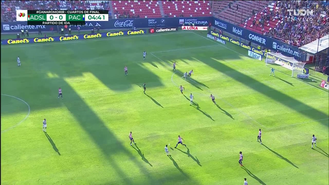 ¡GOOOL! Nicolás Ibáñez anota para Pachuca.