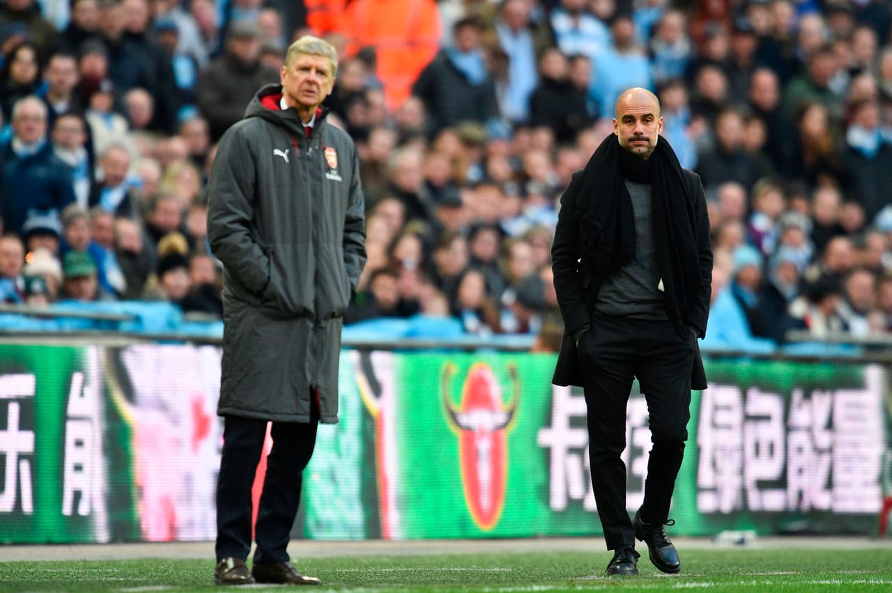 Los planteamientos de los técnicos para el segundo tiempo fueron determinantes, con un Manchester City mucho más agresivo y un Arsenal sin reacción.