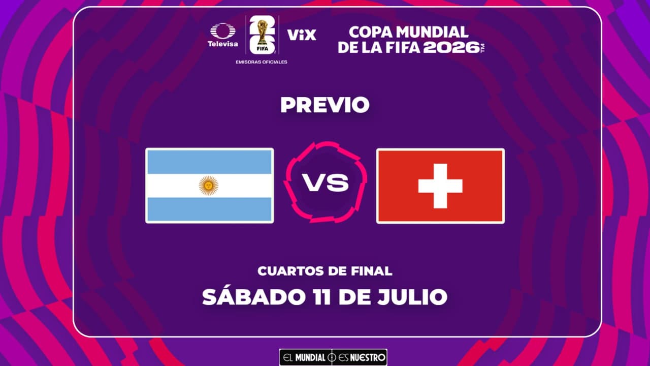 A qué hora y dónde ver el Argentina vs. Suiza del Mundial 2026