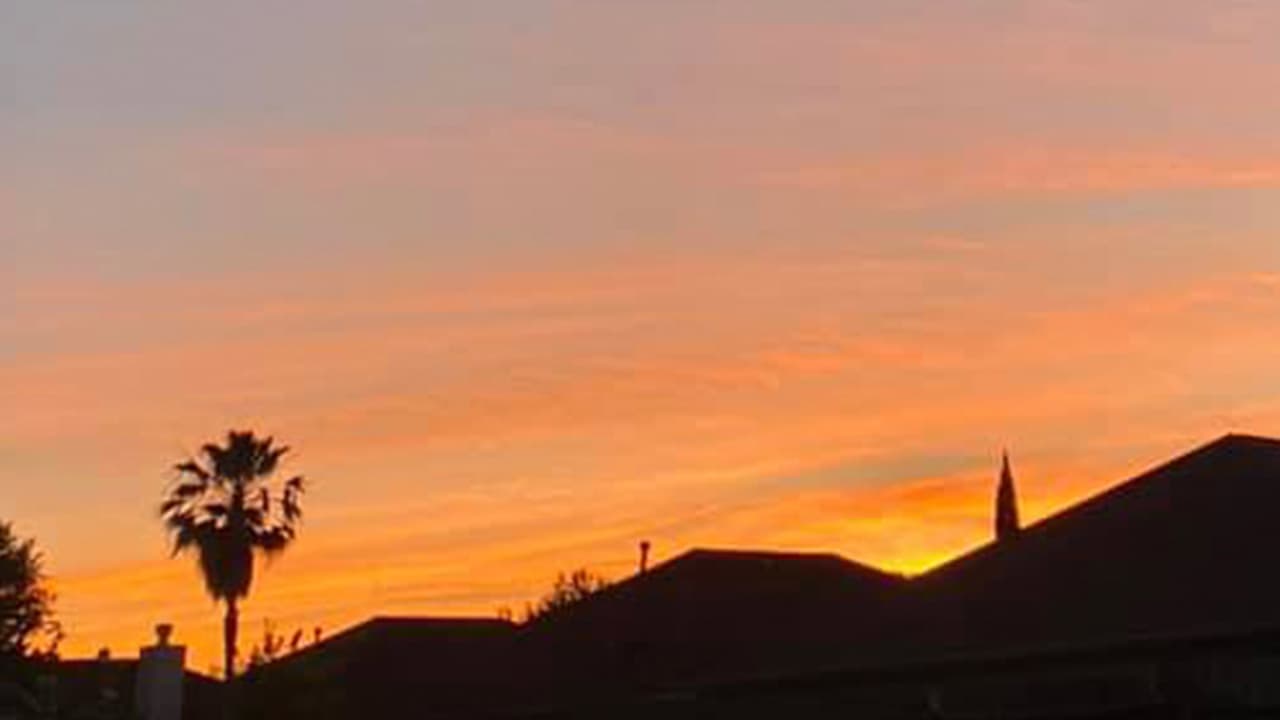 En Houston, Yamileth Canales nos compartió esta foto de su atardecer.