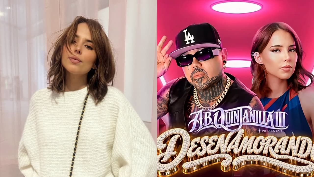¡Muy emocionada! Majo Aguilar estrena “himno” con A.B. Quintanilla