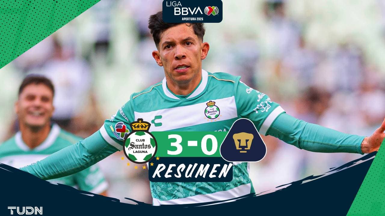 ¿Urgen refuerzos? Pumas sufre novatada y es goleado por Santos