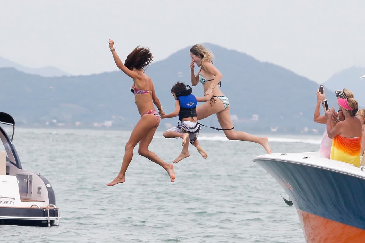 Su familia hasta fotos les tomó para guardar el recuerdo.