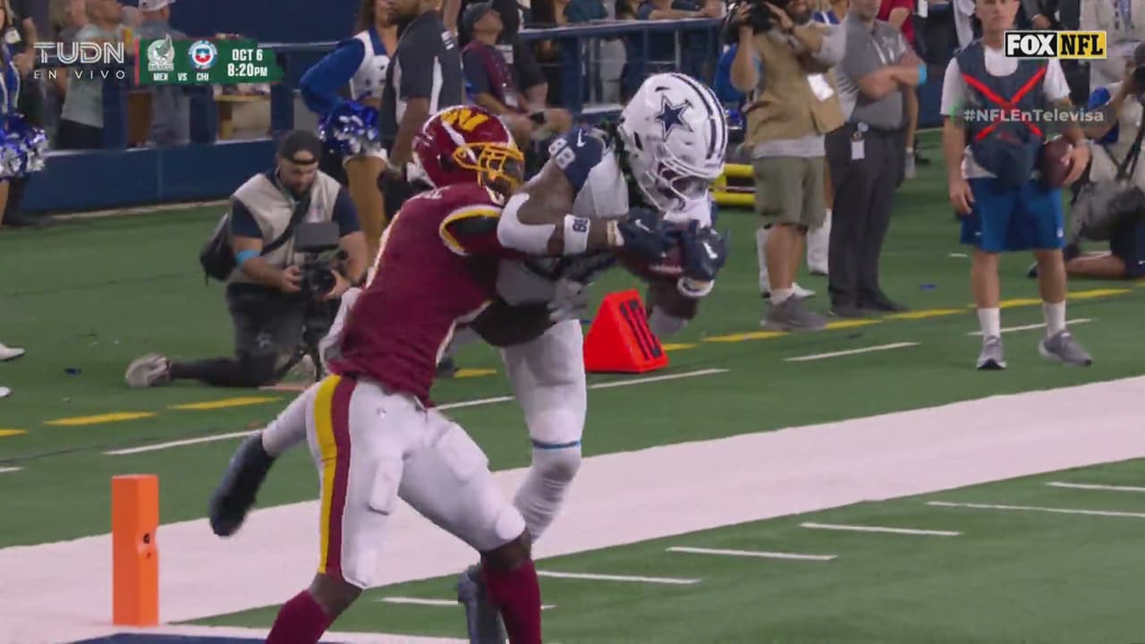 ¡Es el touchdown de la victoria! Ceedee Lamb recibe en las diagonales